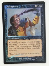 MTG MIND SLASH (FOIL) Nemesis unplayed (OldManMTG 001-497)