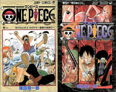 ONE PIECE Vol.1-50 Single Japanese Language Anime Manga Comic • 16.81$