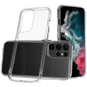 For Samsung S23 Plus Case Clear Thick 2.0mm Shockproof Cover Chromed Buttons - Picture 1 of 3