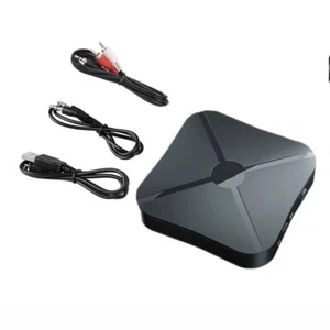 Trasmettitore Bluetooth ricevitore Audio adattatore Wireless RCA AUX 2 in 1 @ yo - Zdjęcie 1 z 6