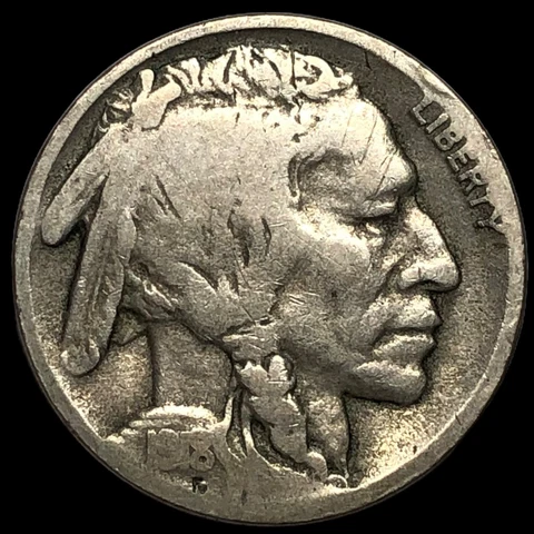 1918 D Buffalo Nickel  J6348 Cover