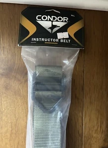 Condor Instructor Belt Olive Drab 36-40”M/L IBM-001 Steel Buckle 1 1/4 Nylon - Picture 1 of 6