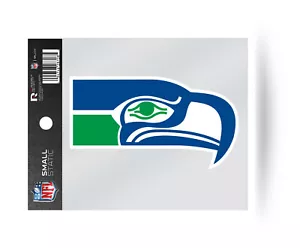 Seattle Seahawks Retro Logo Static Cling Sticker NEW!! Window or Car! - Picture 1 of 1