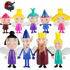 10pcs Ben and Holly Little Kingdom Anime Figures toy Anime Cartoon Toy Kid Gift 