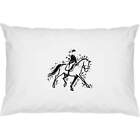 2 x 'Horse Rider' Cotton Pillow Cases (PW00011442)