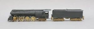 New Haven HO Spur I-5 Stromlinienförmige Hudson Messing Dampflok und Tender - Bild 1 von 5