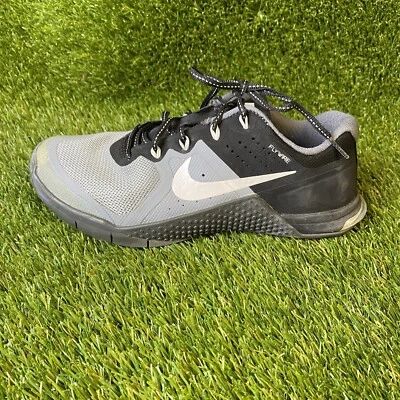 Nike Metcon 2 Trainer Flywire Gray Black Womens Shoes 821913-001 Sze 6.5 - Image 1 of 4