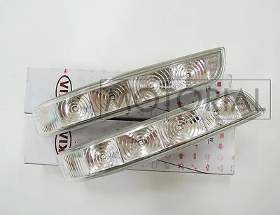 Lâmpada Assy-Espelho Externo Repetidor de LED 2P Conjunto Para KIA SORENTO 2011 2012 2013 2014 - Imagem 1 de 3