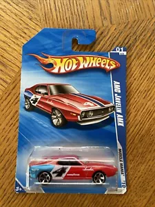 Hot Wheels 2010 Muscle Mania AMC Javelin AMX Red NOC - Picture 1 of 3