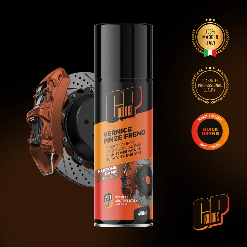 Vernice Pinze Freno Spray MARRONE | Ceramica Alta Temperatura - Immagine 1 di 1