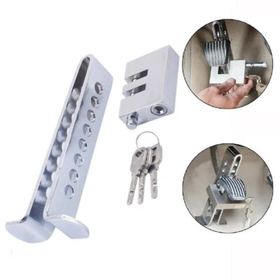 Bloqueo de seguridad antirrobo freno pedal antirrobo antirrobo universal de acero inoxidable para coche Foto 1 de 4