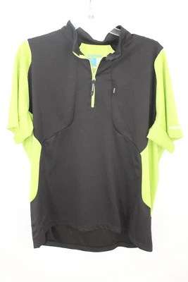 SHIMANO SIZE XL NEON GREEN/BLACK CYCLING JERSEY - Image 1 of 4