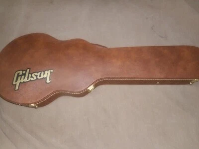 Estuche Gibson Les Paul.  Marrón/escarlata nuevo Foto 1 de 4
