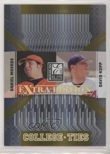2007 Donruss Elite Extra Edition College Ties Gold /500 Daniel Moskos David Kopp