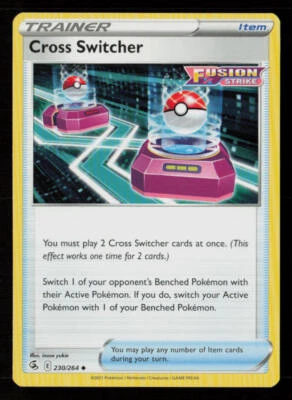 Cross Switcher SWSH08: Fusion Strike #230/264 Uncommon Pokemon Card - Image 1 of 2