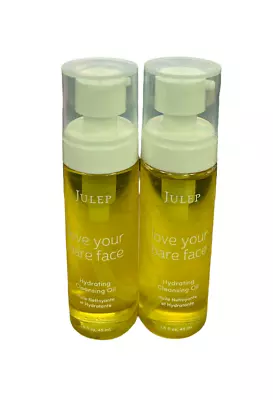 Julep Love Your Bare Face Hydrating Cleansing Oil (1.5oz / 45mL) NEW; Lot Of 2 - Изображение 1 из 2