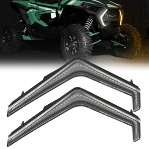2x Front Fang Accent Light Turn Signal For Polaris RZR XP Turbo /1000 2019-2022 - Bild 1 von 11
