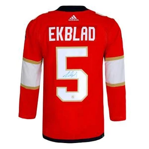 Aaron Ekblad Signed Florida Panthers 2024 Stanley Cup adidas Jersey - Picture 1 of 2