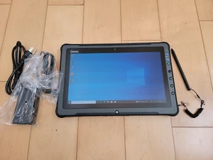 Getac F110 G3 Rugged Tablet Computer i5-6200U 16GB 1TB Wi-Fi 4G LTE 2 BATTERIES - Picture 1 of 7