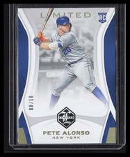 PETE ALONSO 2019 Panini Chronicles Limited Holo Gold RC 8/10 New York Mets
