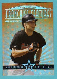 1997 Donruss Franchise features Scott Rolen/Cal Ripken Jr Orioles /3000