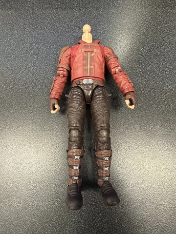 Marvel Legends Star Lord (BODY & HANDS ONLY) (Guardians Galaxy) MINT Chris Pratt Cover
