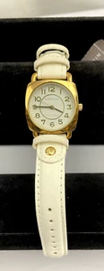 Orologio analogico Anne Klein donna cinturino bianco AK/1300 con batteria pelle Y121E - Foto 1 di 13