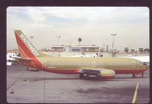 Diapositiva aérea original 35 mm Southwest Airlines 737-3H4 N305SW - Imagen 1 de 1