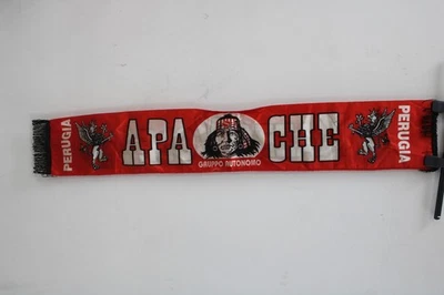Sciarpa scarf Calcio ULTRAS PERUGIA APACHE bufanda Schal écharpe - Immagine 1 di 2