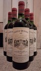 Vin Lot 6 bouteilles Château Quinault 1981 - Saint Emilion