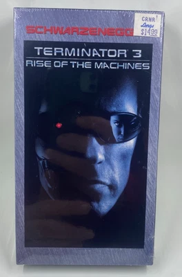 NEW SEALED Terminator 3: Rise of the Machines (VHS, 2003) WHV Watermark - Image 1 of 4