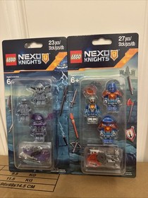 Lego Nexo Knights 853676 + 8536767 Rare Retired Blister Packs
