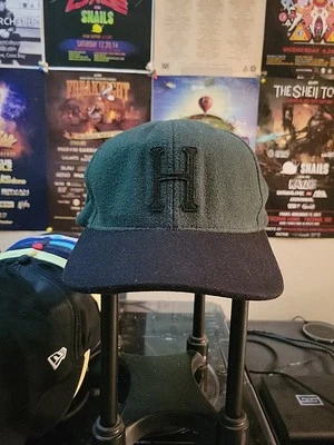 Sombrero Huf Forest Verde Negro Dos Tonos Snapback Foto 1 de 4