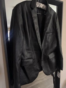 Giacca Uomo INC International Concepts Originale Nera L - Foto 1 di 7