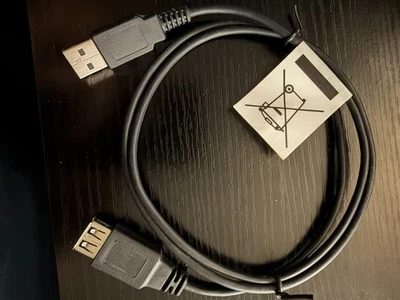 3FT (3 Feet) USB 3.0 Male A to Female A Extension Cable Cord M/F USB3 - Image 1 of 4