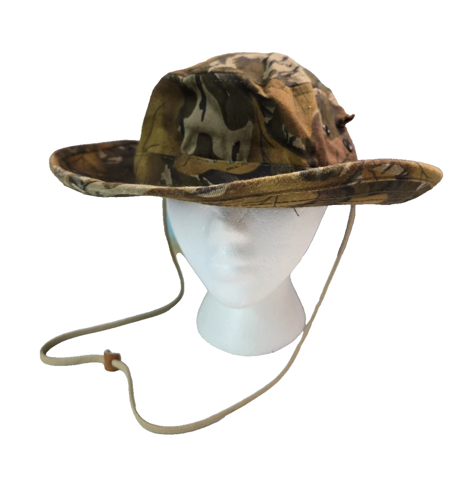 Mossy Oak Vintage Otoño Follaje Caza Boonie Sombrero Gorra Para Hombre Talla XL Foto 1 de 4