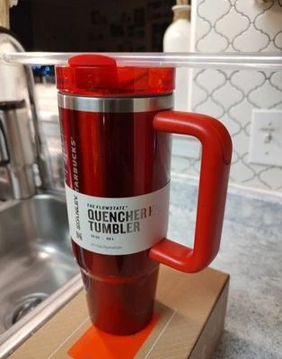 Vaso apagador rojo Stanley x Starbucks - Taza NAVIDAD 40 OZ edición limitada Foto 1 de 2