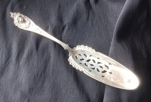 3-d Cherub By Watson Sterling Silver Jelly Or Cake Server - Picture 1 of 6