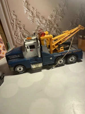 Camión de remolque Tonka Roadside Service 2002 Hasbro plástico luces intermitentes sonidos LNC  Foto 1 de 4