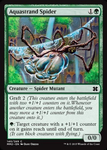 x1 Aquastrand Spider - Modern Masters 2015 - NM - MTG - Image 1 of 1