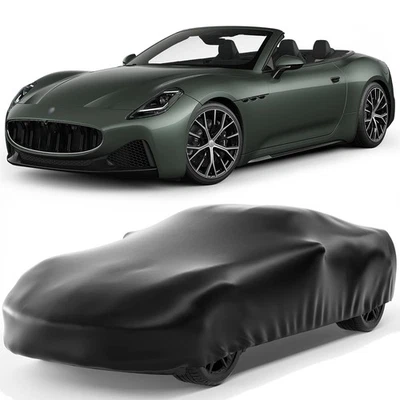 Cubierta elástica satinada completa impermeable para todo tipo de clima para Maserati Gran Cabrio Foto 1 de 4
