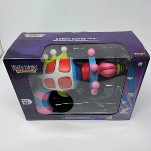 Killer Klowns Zuckerwattepistole drehende Bewegung Lichter Sound Requisite Geist Spielzeug Kinder - Bild 1 von 6