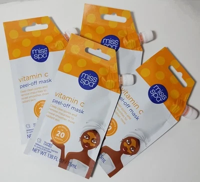 4X Miss Spa Vitamin C Peel-Off Mask Deep Clean Pores 1.18 fl oz Deep Clean Pores - Image 1 of 4