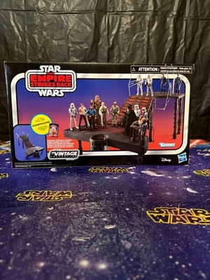 STAR WARS -3.75 Colección Vintage Cámara Congeladora de Carbono Figura de Acción Juego Foto 1 de 4