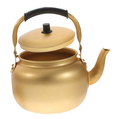 Aluminum Water Kettle 1L Korean Style Stovetop Boiler with Anti-Scald Handle - Image 1 of 4