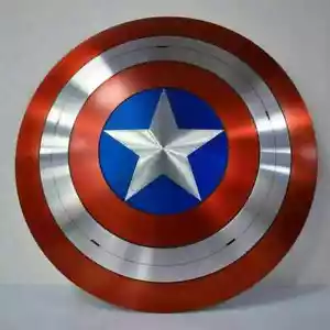 30'' Captain America Shield Prop Handmade Replica First Avenger Shield - Picture 1 of 4