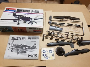Monogramma 1/72: Mustang P-51 B IMBALLO ORIGINALE 6788-0080 - Foto 1 di 2