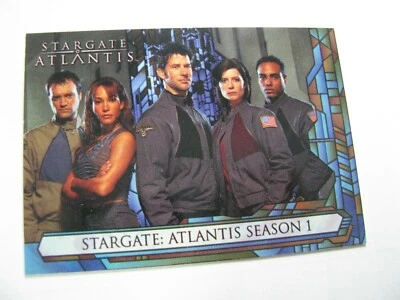 Stargate Atlantis Season 1 Promo Card P1  Scifi hobby 2005 Rittenhouse - Image 1 of 2