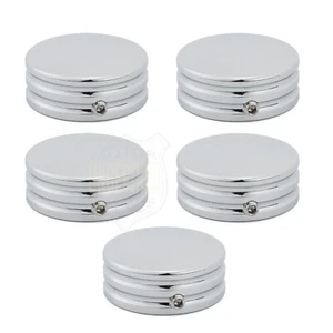 Rear Axle Nut Cover Flat Sprocket Bolt Cap For Harley Softail Sportster Touring - Picture 1 of 8