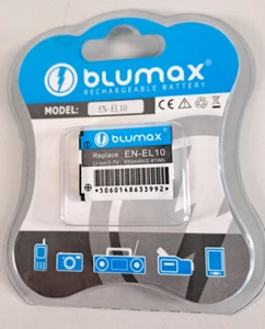 Blumax Replace EN-EL10 Wiederaufladbarer Akku Li-ion 3.7V  Kamera Akku NEU OVP - Bild 1 von 4